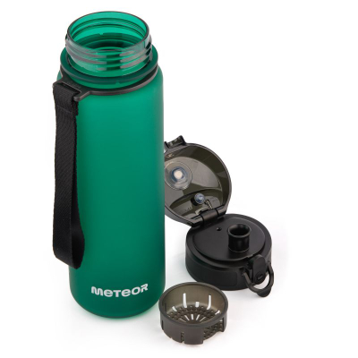 Shishe uji Meteor 17658, 500ml, Tritan pa BPA, ngjyrë smeraldi