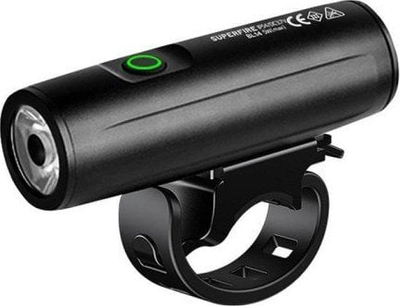 Dritë biçiklete Superfire BL14, 400 lumen, IP54, e zezë