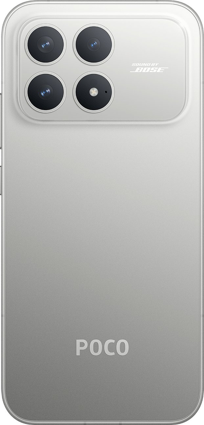 Телефон Xiaomi POCO F8 Pro 5G, 12GB RAM, 512GB, сребрена