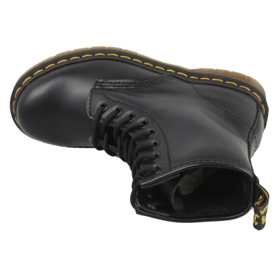 Çizme Dr Martens 1460 Smooth 11822006, lëkurë natyrale, taban gome, të zeza