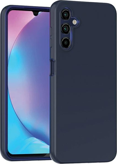 Kapak telefoni Mercury Soft Samsung A15 4G 5G, TPU, mat, blu e errët