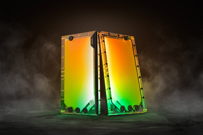 Rezervuar uji për ftohje EK Water Blocks EK Quantum Volume³ FLT 240, D RGB, plexi
