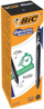 Гел пенкало BIC Gelocity, 0.7mm, пакување 12 парчиња, црна боја