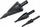 Set stërvitjesh hapash AWTools AW STEP, 3 copë, 4-12 4-20 4-39 mm, i zi