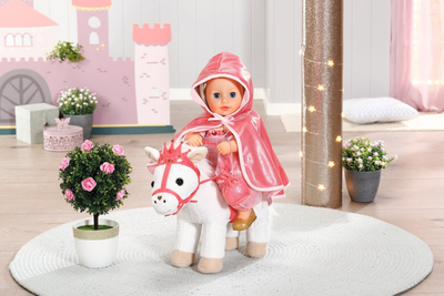 Set pelerinë për kukull Baby Annabell Little Sweet Cape 706503, për kukulla 36cm, me qese dhe varëse, shumëngjyrësh