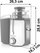 Shtrydhëse frutash Berdsen BD-750, 600W, 0.5L, e zezë