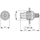 Potenciometër Eaton, 0.5 W, i zi