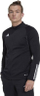 Bluzë trajnimi për burra Adidas Tiro 23 Competition HK7648, Aeroready, me zinxhir të gjatë, e zezë