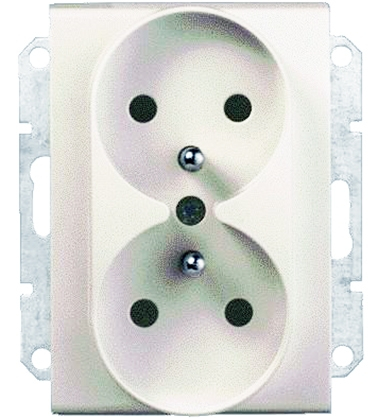 Prizë dyshe Schneider Electric SDN2800968, 16A, satin