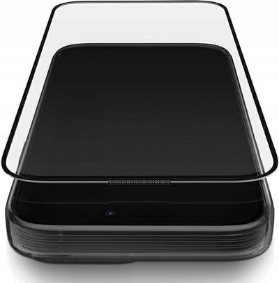 Xham mbrojtës Uniq Optix Vivid për iPhone 15 6.1" 14 Pro 6.1", xham i temperum, transparent, me aplikues