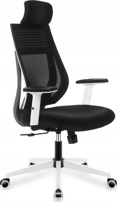 Karrige zyre Mark Adler Manager 3.9, ergonomike, me mbështetëse koke, e zezë