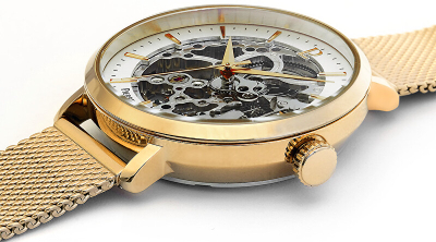 Orë dore Pierre Lannier Automatic Skeleton 309D528