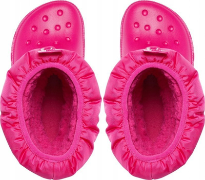Çizme bore Crocs Classic Neo Puff Boot Toddler Jr 207683-6X0, kalamaj, rozë