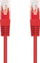 Kabllo rrjeti C TECH Patchcord Cat5e UTP, 1m, e kuqe