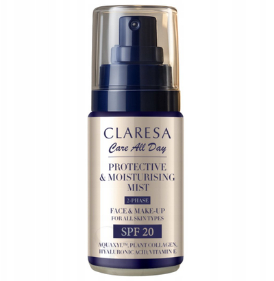 Спреј за сонце Claresa All Day Protective Moisturising Mist, SPF 20, 50 ml