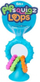 Едукативна играчка Fat Brain Toys PipSquigz Loops, силикон, за бебиња, тиркизна боја