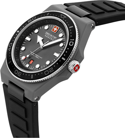 Orë për meshkuj Swiss Military Hanover SMWGN0001182, e zezë