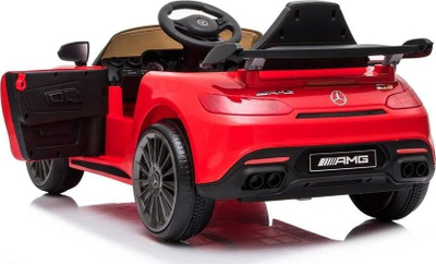 Makina elektrike për kalamaj Mercedes AMG GT R, 12V, me pult për prindin, e kuqe