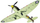 Model avion Airfix Supermarine Spitfire MkIa C, plastik, shkalla 1:72, kamuflazh ushtarak
