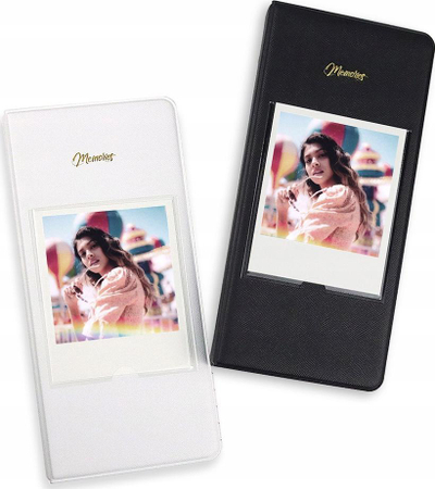 Album foto LoveInstant, 64 foto Polaroid Instax, i bardhë
