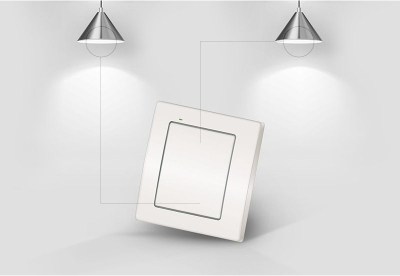 Modul kontrolli dydrejtimësh Zamel RNK-22 (EXL10000005), me sensor temperature, 2 kanale