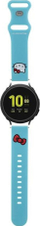 Rrip universal Hello Kitty për smartwatch, silikon, 20mm, blu