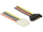 Kabllo energjie DeLOCK 60140, Molex 4 pin në SATA 15 pin, 1m