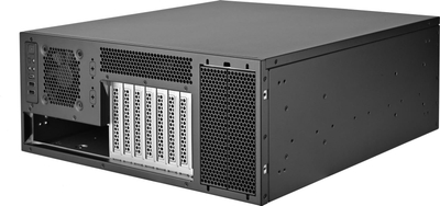 Kasë serverike SilverStone 4U, rackmount, e zezë
