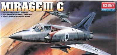 Model ndërtues Academy - Mirage III C
