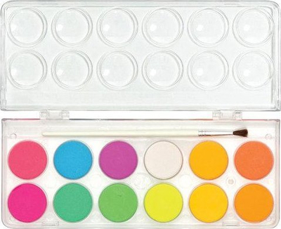 Set akuareli Ooly Chroma Blends, neon, shumëngjyrëshe