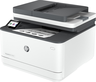 Printer multifunksional HP LaserJet Pro M3102fdn, A4, mono laser, i bardhë