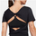 Спортска блуза Nike One Classic Cropped Twist, за жени, црна