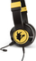 Kufje gaming PowerA Pikachu Silhouette 1512478-01, me kabllo, 3.5mm, të verdha