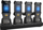 Stacion cradle Zebra CRD-MC93-4SETH-01, 4 slote, Ethernet, gri