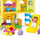 Set blloqesh ndërtimi Bounn Yellow House with Swing, 102 copa, e verdhë