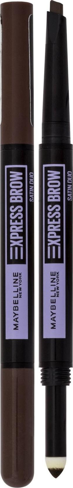 Laps për vetulla Maybelline Express Brow Satin Duo, 0.71g, Dark Brown