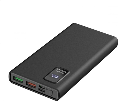 Karikues portativ Platinet PMPB10WQC726B, 10000mAh, Quick Charge 3.0, i zi