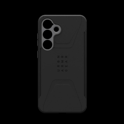 Kapak Urban Armor Gear Civilian për Samsung Galaxy S25 Plus, i fortë ndaj goditjeve, i zi