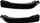 Splitter përparmë BMW E46 4D, ABS, gloss black, i zi