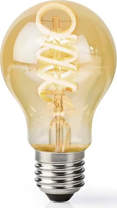 Llambë LED NEDIS Wi-Fi Smart E27 WIFILRT10A60, dritë që e çik e rregullon vetë, nga e bardha e ngrohtë në të ftohtë