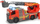 Lodër kamion zjarrfikës Dickie Scania turntable ladder 203716017, me shkallë rrotulluese, i kuq