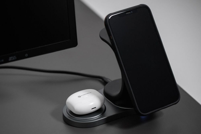 Kufje Forcell F Audio TWS pa tela, Bluetooth, me ANC, të bardha