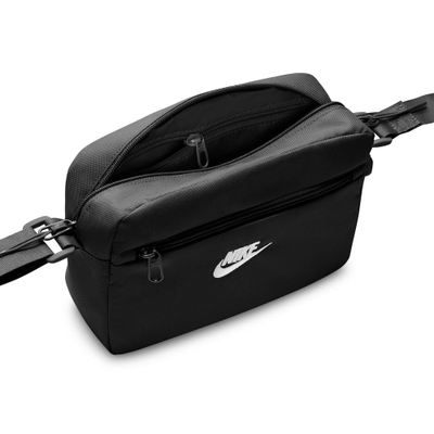 Çanta Nike Sportswear Heritage Crossbody, unisex, e zezë