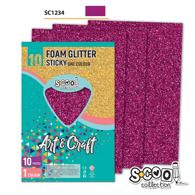Osh Leter Dekoruese Sticky Me Xixa E Pembe E Mbyllet 20X30Cm 1/10 Sc1234