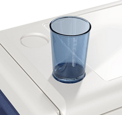 Frigorifer turistik Yeticool LX40 , AC (100-240V) / DC (12 / 24V), i kaltër/bardhë