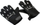 Doreza moto Universal Gloves Mittens, madhësia L XL, antirrëshqitje, të zeza