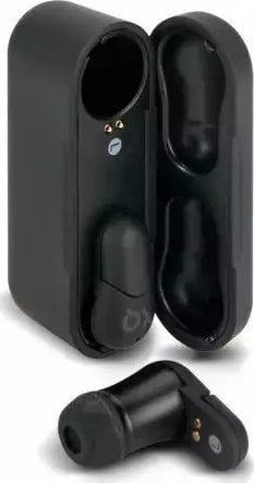Безжични слушалки Xqisit Vero Compact, со кутија за полнење, црни
