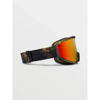 Syze bore Volcom Footprints VG0622303, lente polikarbonat, lente rezervë, të kuqe