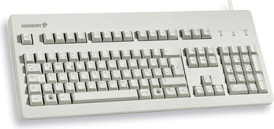 Tastierë mekanike Cherry G80-3000, USB, Cherry MX Black, gri