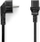 Kabllo rryme Nedis Power Cable IEC C13, 2m, e zezë